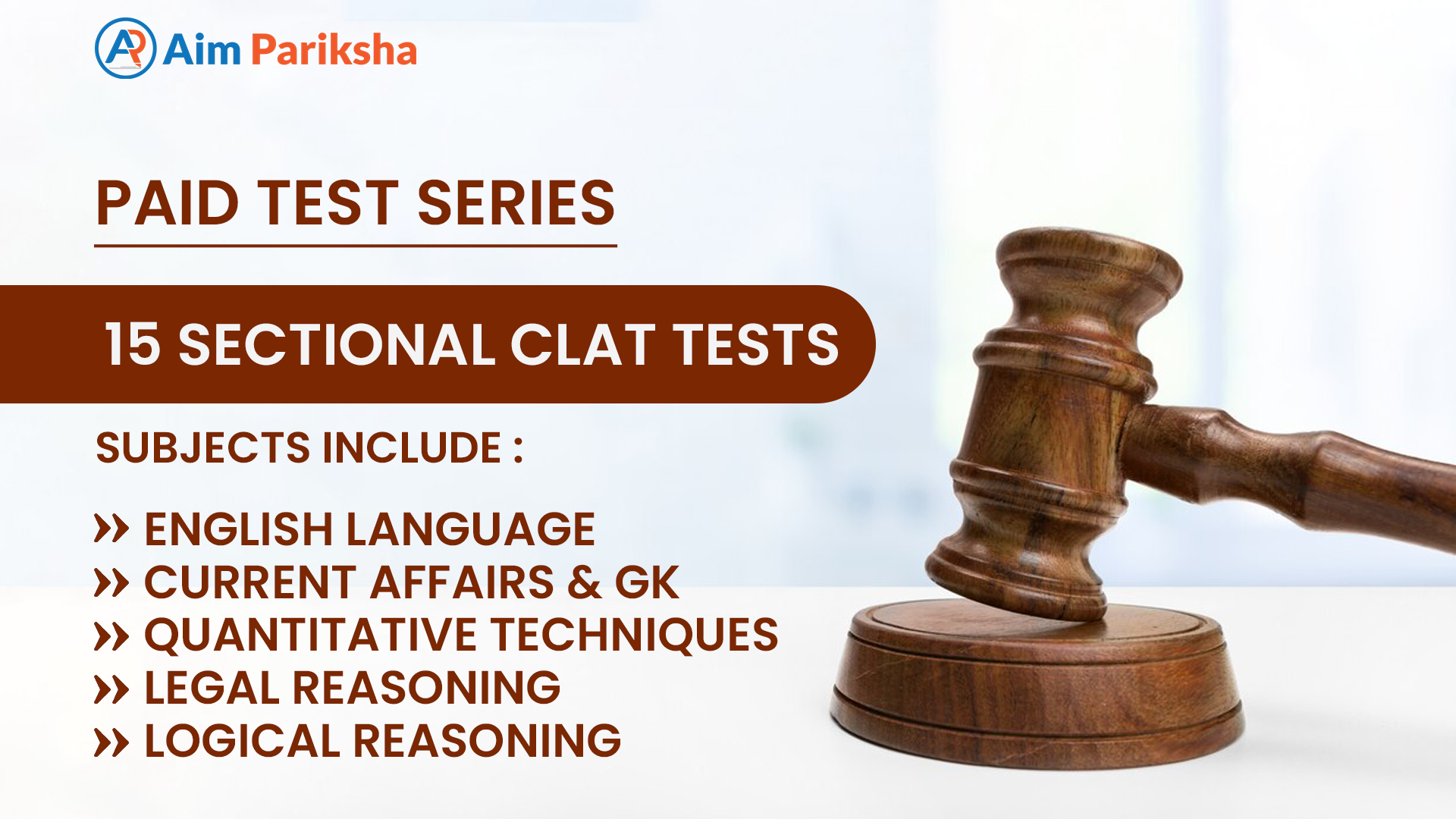 CLAT 15 Sectional Test