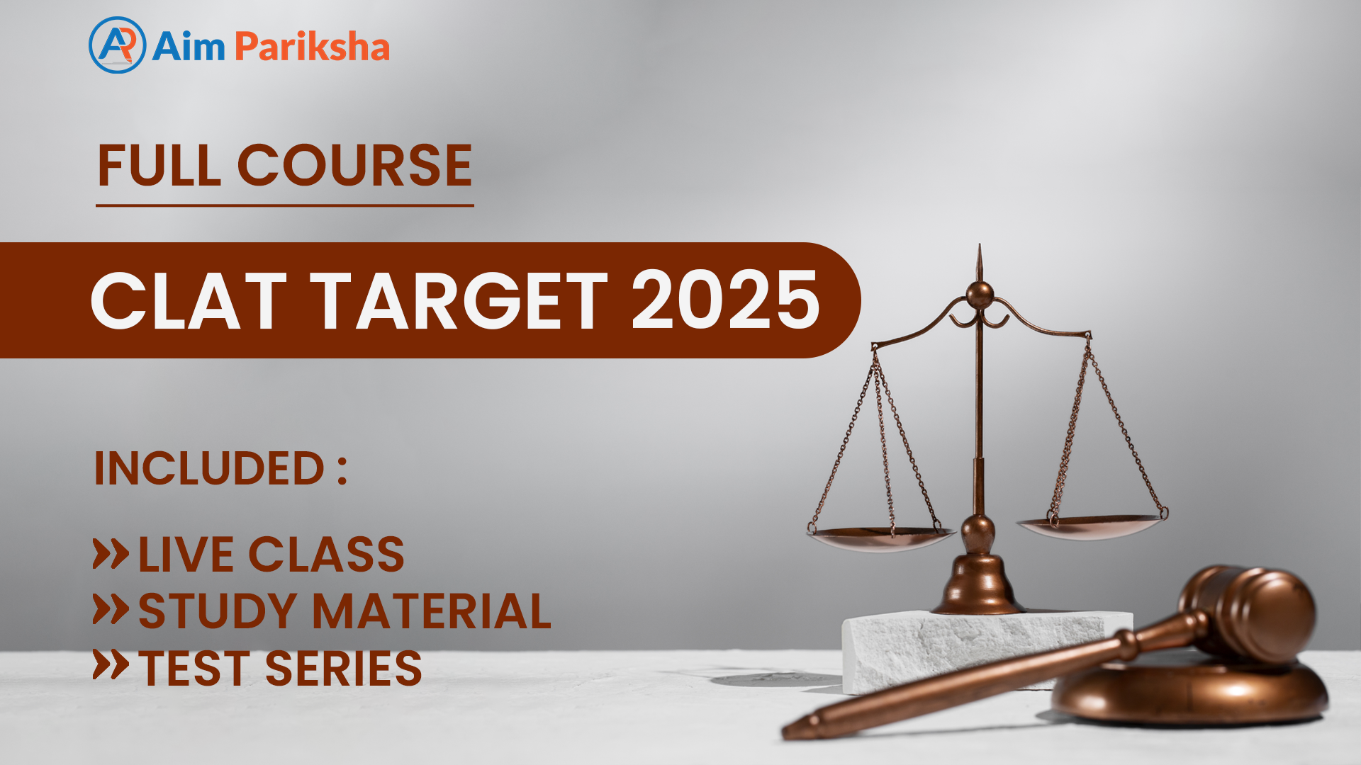 CLAT Target 2025 Full Course with Live lectures , Test series & Study Material with hard copy