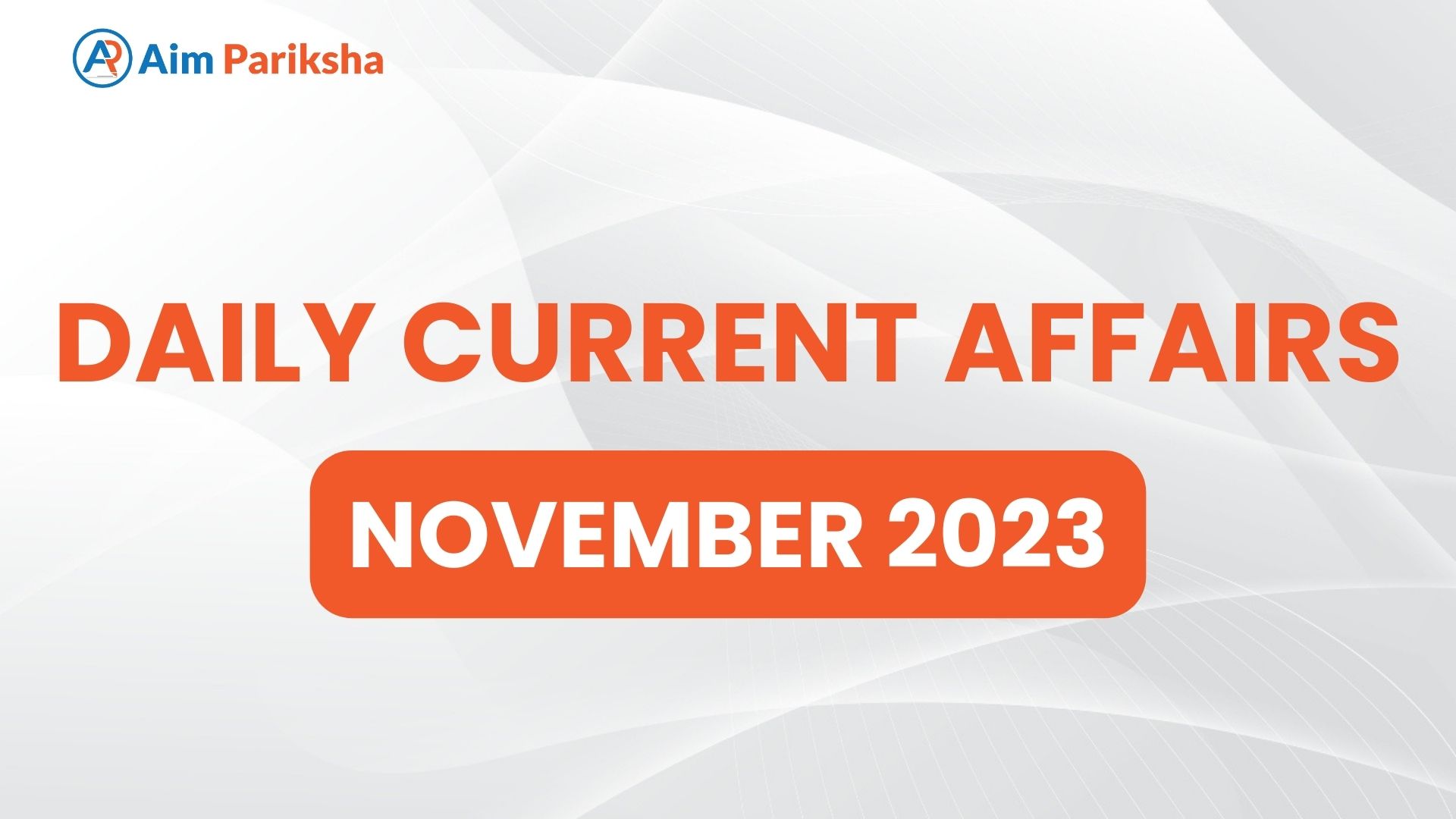 Current Affairs 15th November