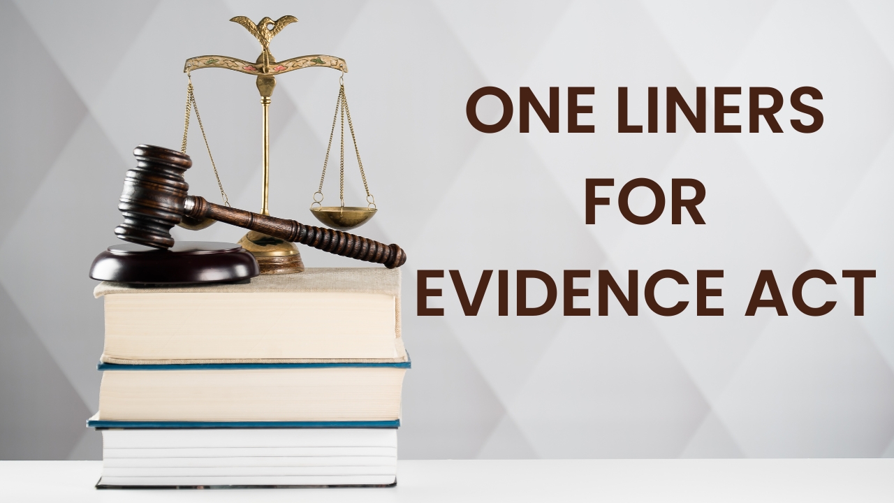 Evidence Act