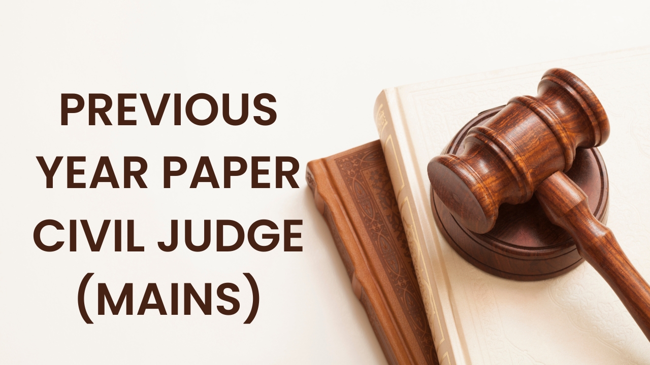 Delhi Judicial Service (Civil Judge) Prelims Examination