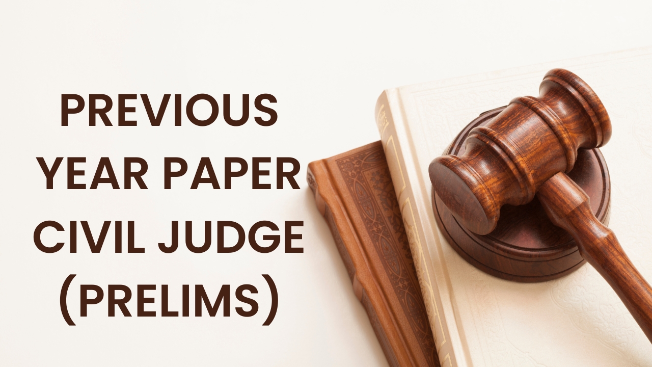 Delhi Judicial Service (Civil Judge) Mains Examination